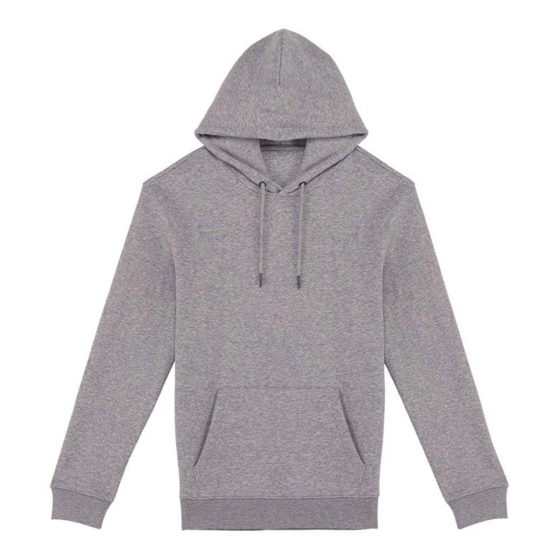 Image of Native Spirit Mens Heavyweight Hoodie in Light Grey Size: XS Light Grey Male XS
