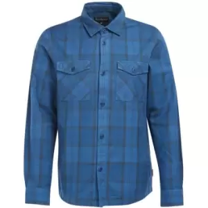 Image of Barbour Ovdyd Overdyed Cannich Overshirt - Blue