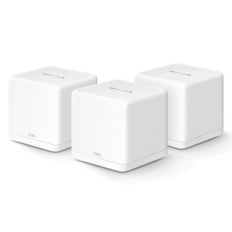 Image of MERCUSYS Halo H1500X Whole Home WiFi System - Triple Pack, White 6957939001926