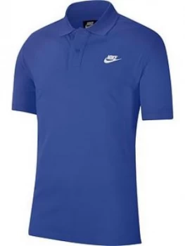 Image of Nike Sportswear Matchup Polo - Blue, Size L, Men