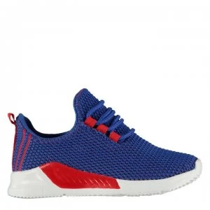 Image of Fabric Revel Run Infants Trainers - Blue