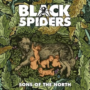 Image of Black Spiders &lrm;- Sons Of The North Vinyl