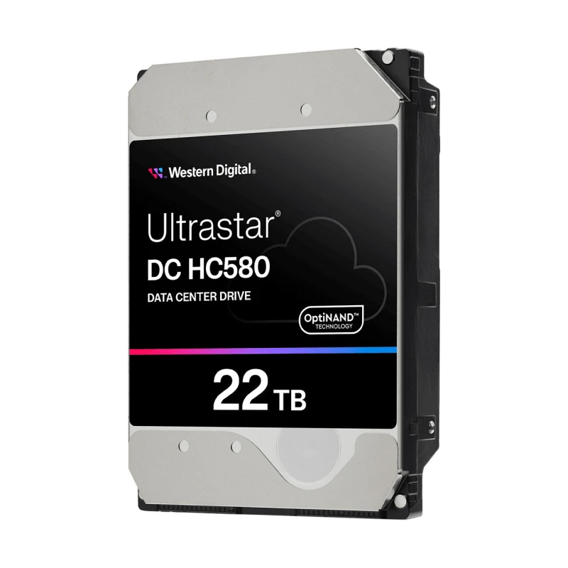 Image of Western Digital Western Digital Ultrastar DC HC580 internal hard drive 22 TB 7200 RPM 512 MB 3.5" Serial ATA 0F62785