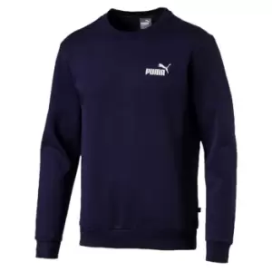 Image of Puma Essential Crew Sweater Mens - Blue