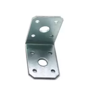 Image of Moderix Metal Support Framing Anchor Bracket Connection Zinc - Size 50 x 50 x 35