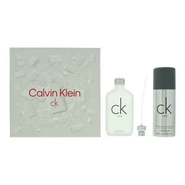 Image of Calvin Klein CK One 2 Piece Gift Set: Eau de Toilette 100ml - Deodorant Spray 150ml
