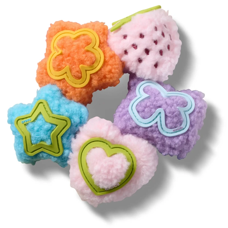 Image of Crocs Jibbitz Crocs Plush Icons Multicolore Unisex TU