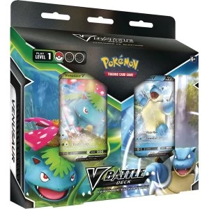 Image of Pokémon TCG: Blastoise V vs. Venusaur V Battle Deck Bundle