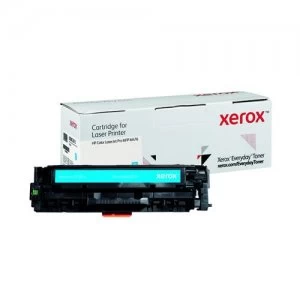 Image of Xerox Everyday Replacement For CF381A Laser Toner Ink Cartridge Cyan 006R03818