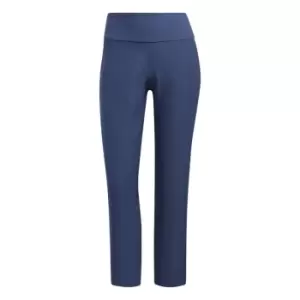 Image of adidas Pull on Ankle Pants Womens - Blue