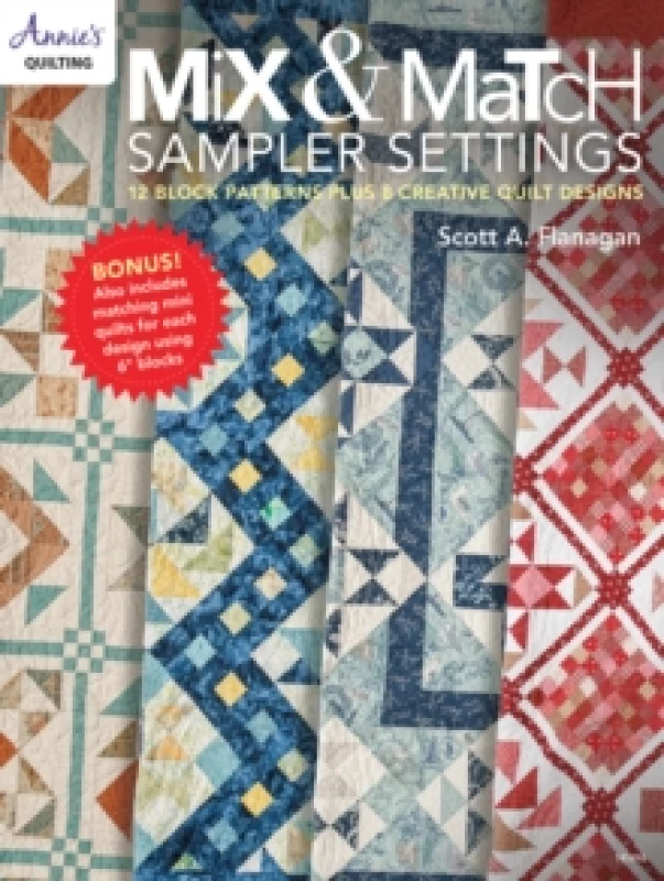 Image of Mix & Match Sample Settings : 12 Block Patterns Plus 8 Creative Quilt Designs Paperback / softback