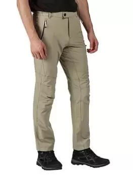 Image of Regatta Highton Trousers, Stone, Size 34, Men