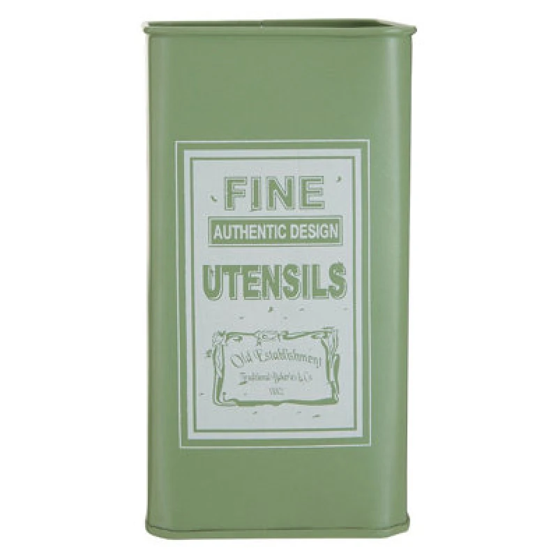 Image of Premier Housewares Maison by Premier Whitby Green Utensil Canister Green