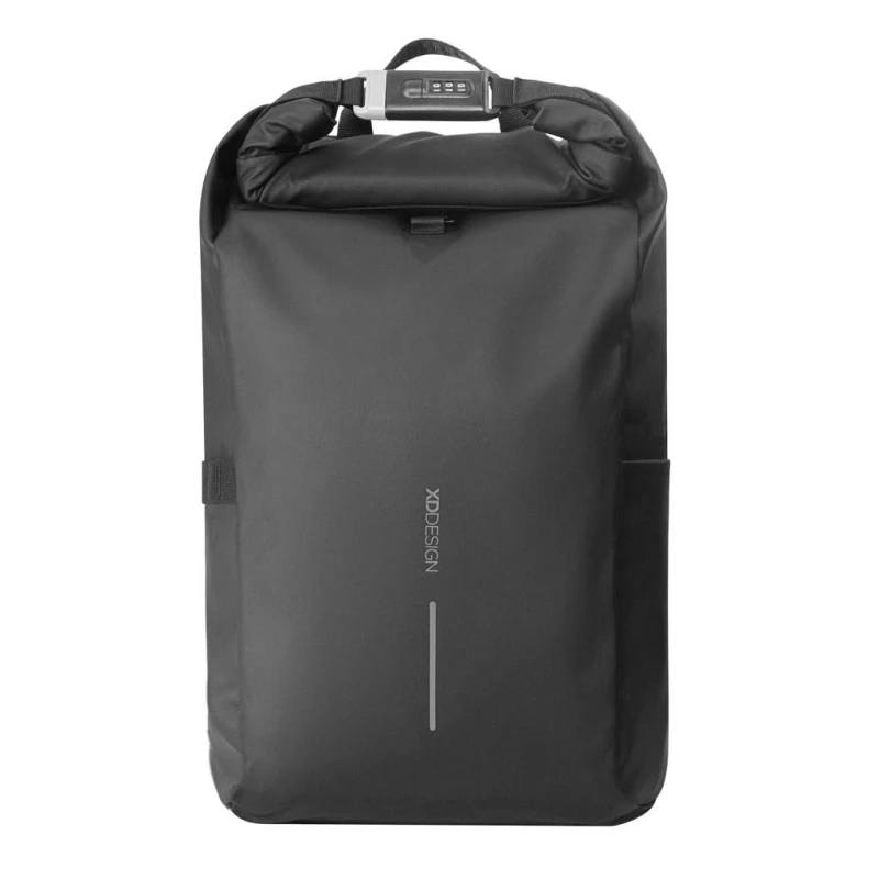 Image of XD Design Mens Urban Bike Water Resistant Backpack in Black Male