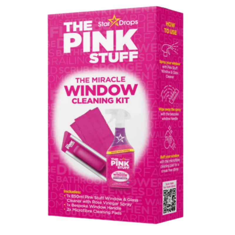 Image of Star Drops Pink Stuff The Miracle Window Cleaning Kit SD-PIWKEXP06