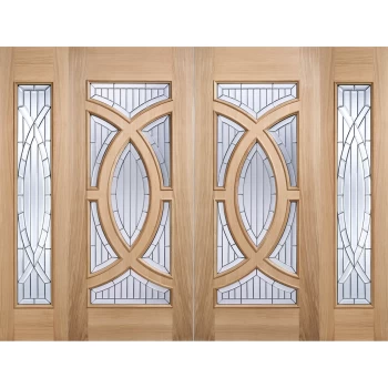 Image of Majestic - Glazed Oak - Exterior Door - 1981 x 762 x 44