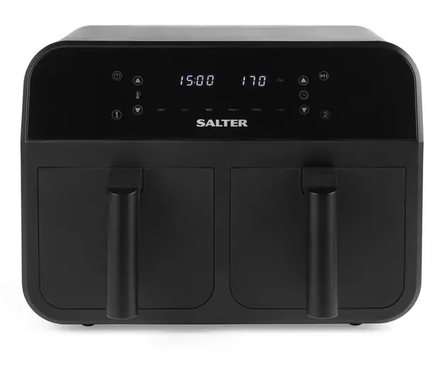 Image of Salter EK4750 Dual AirCook Digital Pro Air Fryer