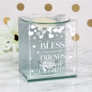 Image of Friends Love and Laughter Wax Warmer by Lesser & Pavey