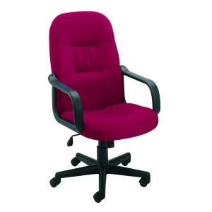 Image of Jemini High Back Manager Room Claret KF50179