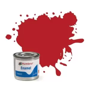 Image of Enamel Paint 14ml No 153 Insignia Red - Matt - Humbrol