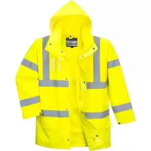 Image of Portwest S765 Essential Hi Vis 5in1 Jacket Yellow S