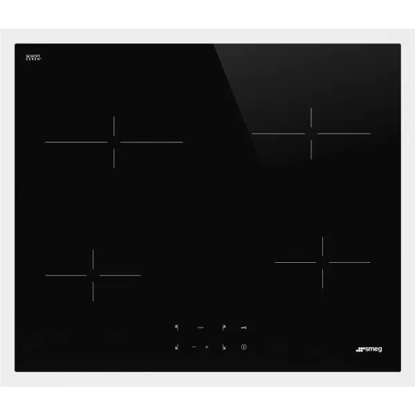 Image of Smeg SE264TD1 60cm Ceramic Hob - Black
