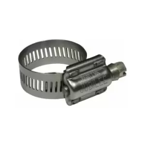 Image of Jubilee Genuine Clip Stainless Steel High Torque Hose Clamp Marine Grade SS 470-500mm 5pcs - Silver