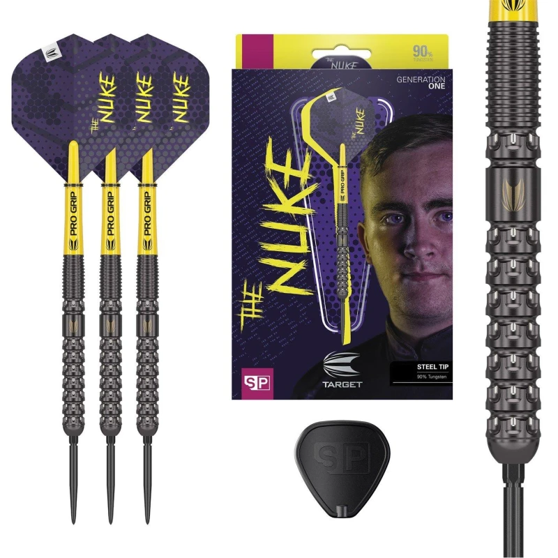 Image of Target Darts Luke Littler G1 23G Tungsten Darts - Purple Purple One Size