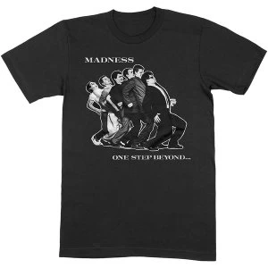 Image of Madness - One Step Beyond Unisex Medium T-Shirt - Black