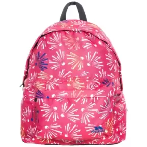 Image of Trespass Kids Unisex Britt School Backpack/Rucksack (16 Litres) (One Size) (Raspberry Pattern)