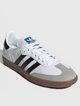 Image of Adidas Originals Samba Vegan - White