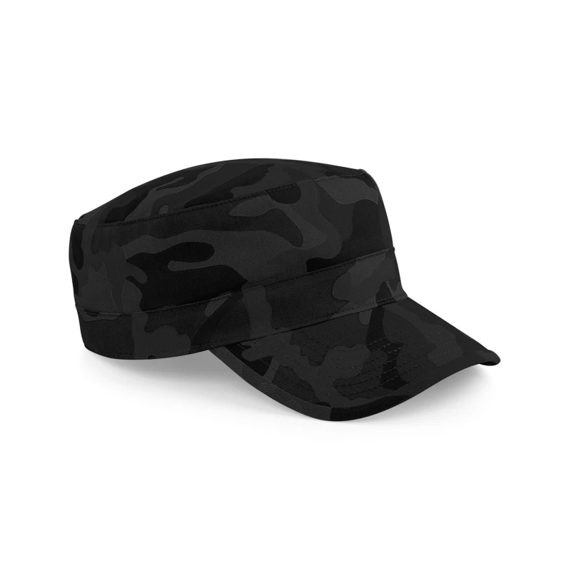 Image of Beechfield Beechfield Men Camo Army Cap in Midnight Midnight One Size Male 5063417959021