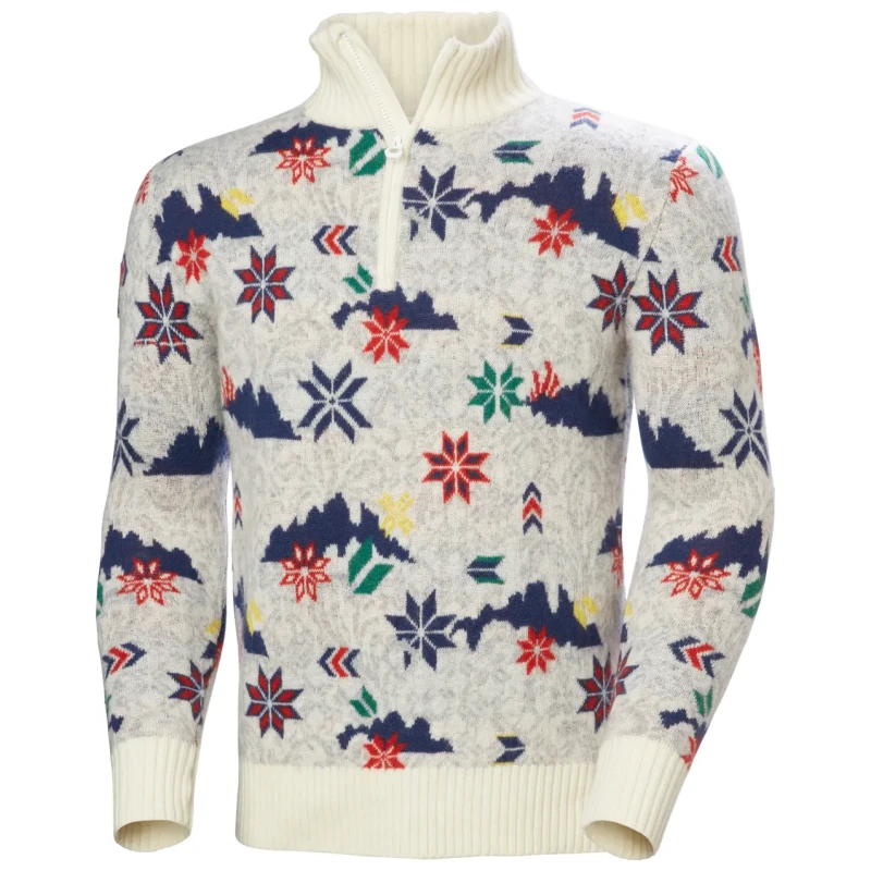 Image of Helly Hansen 1/4 zip sweater Helly Hansen Arctic Icelander Blanc Male M