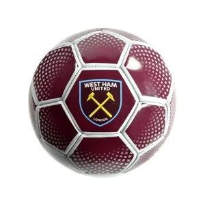 Image of West Ham Red Diamond Football Size 5