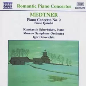 Image of Nikolai Karlovich Medtner - Romantic Piano Concertos CD Album - Used