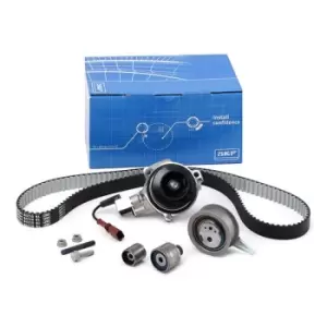 Image of SKF Water Pump + Timing Belt Kit VW,AUDI,SKODA VKMC 01278 038109244P,038109454A,03L109244D 03L109244G,04L109119A,04L109119C,04L109119D,04L109119F