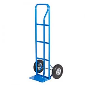 Image of GPC Trolley Blue 2 Castors Lifting Capacity: 100kg 350mm x 1310mm x 550