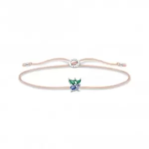 Image of Sterling Silver Multicoloured Blueberry Bracelet LS128-166-7-L20V