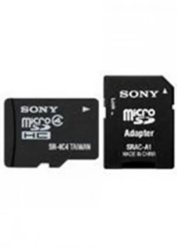 Image of Sony 8GB Micro SD Card with Adapter
