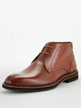 Image of Ted Baker Crint Chukka Boot - Dark Tan, Size 6, Men