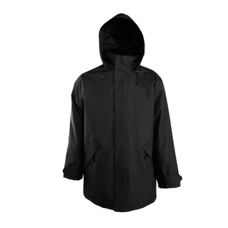 Image of SOL'S Mens Robyn Padded Jacket in Black Size: XS Black Male XS