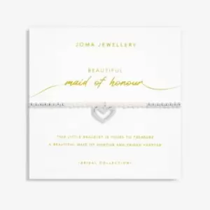 Image of Bridal Pearl Bracelet 'Maid Of Honour' 5729