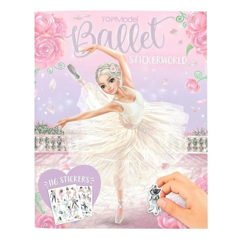 Image of TOPModel Topmodel Stickerworld Ballet Sticker Book Multi