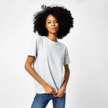 Image of Jack Wills Endmoor Boyfriend T-Shirt - Grey Marl