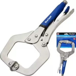 Image of Bluespot - 280mm c Clamp Locking Mole Vise Grip Pliers Welding & Metal Work 11