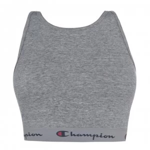 Image of Champion Crop Top - Grey