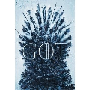 Image of Game of Thrones Throne of the Dead Maxi Poster