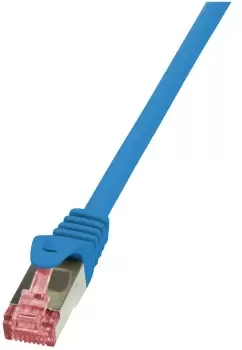 Image of LogiLink Cat6 S/FTP, 10m networking cable Blue S/FTP (S-STP)