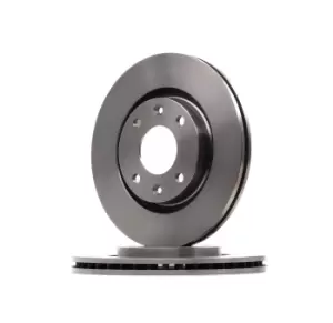 Image of DELPHI Brake disc BG3620 Brake rotor,Brake discs OPEL,PEUGEOT,CITROEN,Crossland X (P17),Corsa F,MOKKA,CORSA F Kasten/Schragheck,206 Schragheck (2A/C)