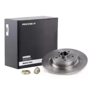 Image of RIDEX Brake disc RENAULT 82B1011 8200471520,8200736267 Brake rotor,Brake discs,Brake rotors